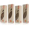 B PASTA BOSSOLASCO Box regalo 8 confezioni da 500g della linea integrale biologica: 2 fusilli integrali bio, 2 penne integrali bio, 2 trenette integrali bio, 2 spaghetti integrali bio