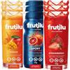 Frutilu Mix di nuovi gusti Frutilu (9 x 10g) Bevanda Idratante Istantanea in Polvere, Senza Zucchero, Senza Aspartame, con Vitamina C, Dolcificata con Stevia e Sucralosio - Mango,Fragola,SPORT arancia rossa