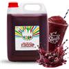 Hopser Food Fun Sciroppo Granita Arcobaleno AZO FREE | gusto ciliegia | Concentrato per Granita Macchina per Gelato Macchina per Granitore Bevande 1:5