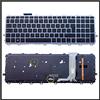 Generico TASTIERA ITALIANA PER HP ENVY 15-J104EL NERA FRAME SILVER RETROILLUMINATA