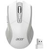 Acer Mouse Wireless Ergonomico, 4000 DPI, 5 Livelli, Mouse Ambidestro per Mano Sinistra e Destra, Ricevitore USB 2.4GHz, 6 Pulsanti, Indicatore Batteria, Mouse Senza Fili per Laptop, PC, Desktop