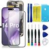 Anfyco Schermo per iPhone 14 Pro LCD 6,1 | Display LCD Kit di Riparazione Compatibile con iPhone 14 Pro A2650, A2889, A2892, A2891, A2890