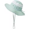 YAMEIZE Cappello del Sole Pescatore Bambino Regolabile Cappello Mare Estivo Bambino Cappello Tesa Larga Protezione dal Sole UPF50+