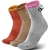 MAGISDU Calze alpaca 3 paia donna, calde per stivali | Morbide, traspiranti, con supporto, perfette per stivali e casa