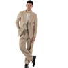 Giosal Abito Uomo Doppiopetto Viscosa Relaxed Fit Completo Giacca Rever A Lancia Pantaloni Pinces Fondo Largo Baggy Casual Vari Colori