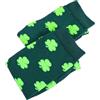 BESPORTBLE Calzini St Patrick's Day Righe Bianche e Verdi in Tessuto Morbido Costume Festa Comfort Duraturo per Occasione Speciale