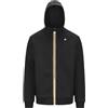 K-Way Felpa Rainer Spacer Kway K2141DW Colore Nero USY TG M