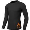VanKee Maglia Termiche da Uomo Intimo Termico Uomo Asciugatura Rapida Intimo Termico Funzionale - Elasticità Invernale Termica a Maniche Lunghe - Manica Lunga Termica a Compressione Sci Ciclismo