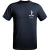 A10 Equipment T-Shirt Strong Logo Nazionale Blu Navy Unisex-Adulto