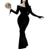 YAOHUOLE Vestito Medievale da donna, per Halloween, a maniche lunghe, da donna, Halloween, gotico, Halloween, Halloween, Halloween