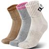 MAGISDU Calze alpaca 3 paia donna, calde per stivali | Morbide, traspiranti, con supporto, perfette per stivali e casa