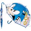 CERDÁ LIFE'S LITTLE MOMENTS Ombrello per bambino Sonic the Hedgehog dal design dinamico - Ombrello antivento con illustrazioni sicure e apertura a mano adatta ai bambino