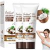 BCZR 2PCS Crema Depilatoria Delicata Con Olio Di Cocco, Crema Depilatoria Per Zone Intime E Corpo, Depilazione Indolore Senza Ricrescita,Per Donne E Uomini