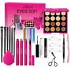 MKNZOME Professional Trucchi Donna Offerta, MKNZOME Set Trucchi Make Up Completo Kit Makeup Regalo di Natale e Compleanno Palette Ombretti Professionali Rossetti Make-up Fondotinta Correttore