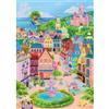HUADADA Puzzle per adulti 1000, Rainbow Kingdom, regali di compleanno per donne, puzzle artistico decorativo