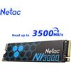 Netac 3500 MB/s M2 SSD 250gb 500gb 1tb 2tb NMVE SSD M.2 2280 unità a stato solido interne per Notebook Desktop