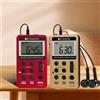 Retekess V112 Radio Mini ricevitore radio tascabile Radio portatili AM FM Ricaricabile Tempo di sonno Auricolare per Walkman Go Escursionismo