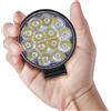 ASLENT Mini faro da lavoro a Led faretto rotondo 42W faro da lavoro per auto Offroad fendinebbia lampada da notte 12/24V LED Light Bar luci di guida