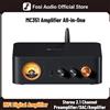 Fosi Audio MC351 Amplificatore integrato stereo Bluetooth a 2.1 canali con DAC, mini amplificatore di potenza audio TPA3255 per altoparlante passivo