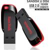 SanDisk CRUZER BLADE USB FLASH DRIVE CZ50 USB 2.0 128GB 64GB 32GB 16GB Mini Pen Drive con supporto per la verifica ufficiale