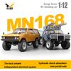 JIKEFUN NUOVO 1/12 MN168 Rc Auto MN Modello 4WD Telecomando Crawler Fuoristrada Auto da Arrampicata Elettrica Giocattoli per I Bambini Adulti