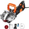 SucceBuy 4800W Parete Chaser Calcestruzzo Mattoni Taglierina 5000RPM Elettrico Senza Soluzione di Continuità Slotter 133mm Lame per Sega Circolare Utensili Elettrici