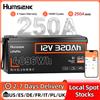 Humsienk Batterie al litio LiFePO4 Humsienk 12V 314Ah con Bluetooth e BMS 200A ricaricabili per camper, golf cart, campeggio, pesca e barche