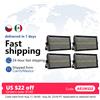 aicpose 4 pz/200 W Luce Stroboscopica LED RGBW 4in1 48 Zoni Bianco 8000 K DMX Super Luminoso Dj Wall Washer Bar Luce Stroboscopica Effetto Luce Della Fase