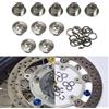 NICECNC Titanio Moto 4.5-5.2mm Disco Freno Bobine Galleggianti Anello di Sicurezza per Honda CBR600RR CBR1000RR 2004-2018 CB500X CBR500R 2013-18