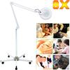 NONE Lampada con Lente d'Ingrandimento 8X, Luce da 2400LM, Supporto Regolabile a 360° ° Rotazione per Artigianato, Riparazione, Bellezza, Spina EU