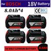 Per Bosch 18V Professional GBA GBH GSR GSB BAT618 BAT609 BAT620 Strumento batteria originale 18V 8.0Ah per sostituire la batteria.