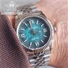 ADDIESDIVE 36mm AD2512 Orologio da uomo BGW9 Cinturino giubileo luminoso 100m Vetro zaffiro impermeabile VH31 Movimento Orologio al quarzo Reloj