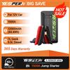 YESPER Avviatore d'Emergenza Portatile per Auto 1500A di Picco, Caricabatterie USB Power Bank 12V, Jump Starter per Moto SUV Camion 7L Benzina 5.5L Diesel