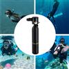 NONE Mini Bombola Subacquea da 0,5L, Cilindro d'Aria Portatile per Immersioni, Bottiglia di Ossigeno Leggera di Emergenza per Snorkeling e Fotografia Subacquea
