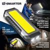 ESMARTER Lampada da Campeggio Ricaricabile USB, Luce da Lavoro COB, Torcia per Riparazioni Auto e Manutenzione con Magnete, Lanterna 4000mAh