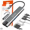 Zenwire Adattatore Hub USB-C 9-in-1 con HDMI, RJ45 Fast Ethernet e Lettore di Schede SD per Macbook Air Pro M1 M2 M3 M4 Zenwire BYL-2009