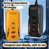 MKTEL Stazione di ricarica MKTEL J02, adattatore caricatore rapido USB multiporta a 4 porte con porta Type-C PD 20W, compatto con spina EU per casa e ufficio