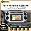 Ainavi Autoradio AINAVI 7 pollici per VW Volkswagen Skoda Octavia Golf 5 6 Touran Passat B6 B7 Polo Jetta Bora Android Multimedia Carplay