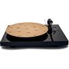 Hudson Hi-Fi CoRkErY - Tappetino da incasso per giradischi, antistatico, per audiofili, da incasso da 2,5 a 20,3 cm