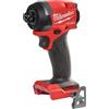 Milwaukee 2953-20 18 V Li-Ion Brushless Cordless 1/4 '' Hex Impact Driver (strumento nudo), Rosso