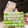 KeyStressix Portachiavi Tastiera 26 Tasti Antistress Animali Regalo Studenti Zaino
