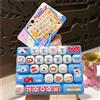 KeyStressix Portachiavi Tastiera 26 Tasti Antistress Animali Regalo Studenti Zaino