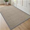 DEXI Zerbino Ingresso Interno 80 x 120 cm, Antiscivolo, Grigio