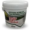 laiv Pittura Acrilica Versatile Per Pavimentazioni Sportive E Stradali Ideale Per Esterni E Interni Resistente a Condizioni Climatiche Estreme (BIANCO, 4 Litri)