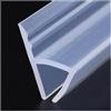 FASOLI Strisce di Tenuta in Silicone Forma H/F/U Porta in Vetro Guarnizione for Schermo Doccia Striscia Scorrevole in Gomma for Porta Finestra da 6-12mm Vetro del Bagno 1M 1pc (Color : H, Size : 6mm)