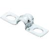 fischer | BSMD-8 mm con doppia gamba metallici morsetti per tubi acqua, tubo o cavo coassiale parete (50 unità)