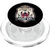 Queen of Game Day Soccer Team Fan Suppor Regina del Giorno di Gioco Squadra di Calcio Tifosi Stag PopSockets PopGrip per MagSafe