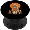Spooky Cute Pet Halloween Veterinary Des Carino Mummia Gatto Halloween Dolcetto O scherzetto Pet Amanti Animali PopSockets PopGrip Adesivo