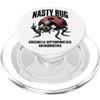 Grandio Design Introverted Intellectual Nasty Bug Entomologia maleducata coccinella dito medio coccinella PopSockets PopGrip per MagSafe
