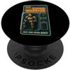Online Gaming Teams Funny RPG Gamers Esp Action Figure Gaming Warrior Gamer Citazione RPG MMO Gaming Meme PopSockets PopGrip Adesivo